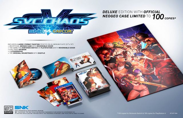 Atualizado: SNK vs Capcom Chaos recebe versões em mídia física!